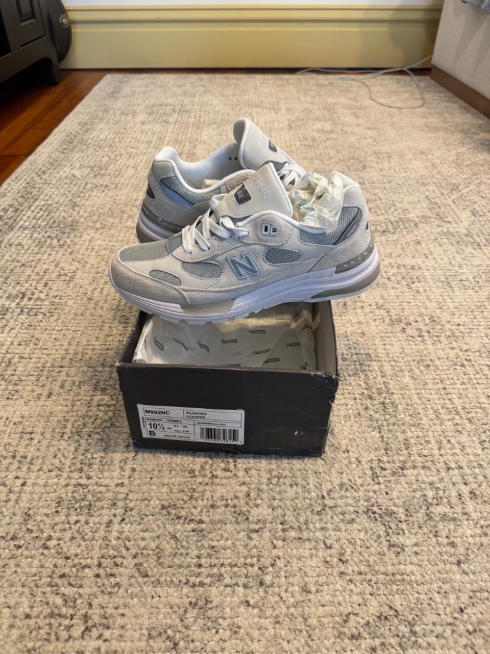 Women's -New Balance 992 (M992NC) size 10.5 B, NWT - Picture 5 of 5